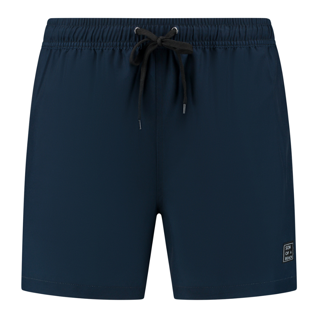 Solid, Blau, Badeshorts für Jungen