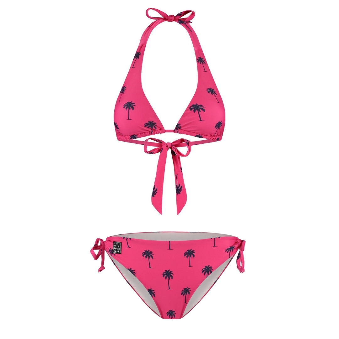 Palme, Rosa, Damen Bikini