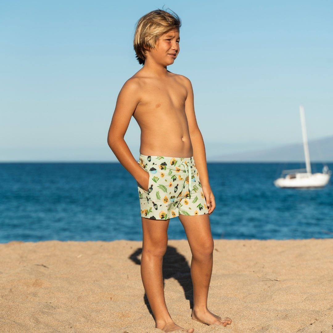 Olive, Mutter und Sohn Bikini/Badehose