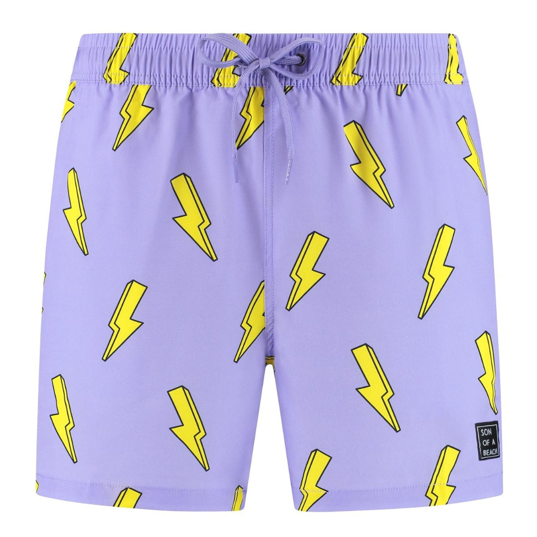 Lightning, Lila, Vater und Sohn Badehose