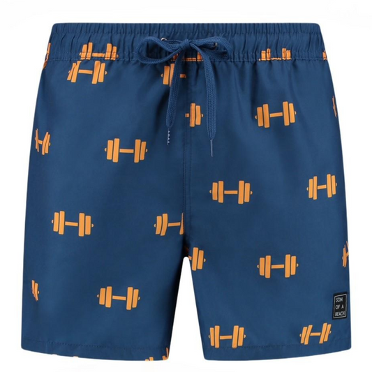 Hanteln, Badeshorts für Jungen