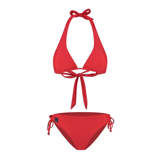 Solider, roter, Damen-Bikini